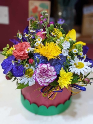 Floral Hatbox