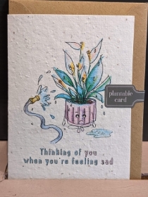 Plantable Card    Thinking Of You